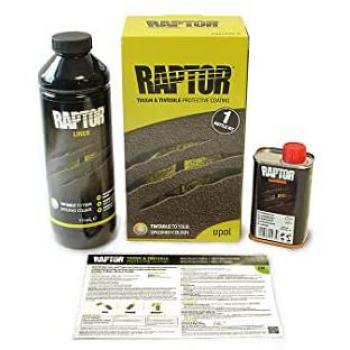 U‑Pol Raptor Polyuréthane Teintable – 1 L – RLT/S1