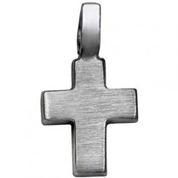 Basic Gold TG34 Kinder Anhänger Kinderschmuck Kreuz 14 Karat (585) Platin