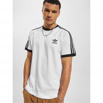 Adidas Adicolor Classics 3-Stripes T-Shirt, White/Black, Men's Large
