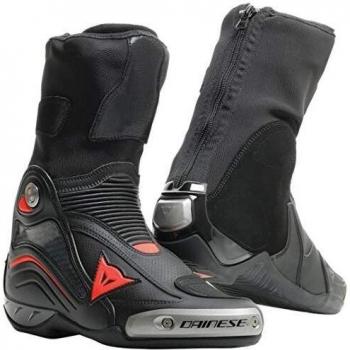 Stivali Dainese AXIAL D1 AIR Nero/Neon-Rosso taglia 45