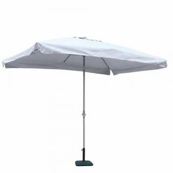 ELIOS PARASOLS Alu Sonnenschirm mit Volant 3x2