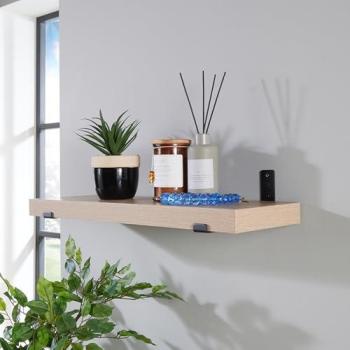Chunky Oak‑Effect Shelf System – 3.8 cm Height, 60 cm Width