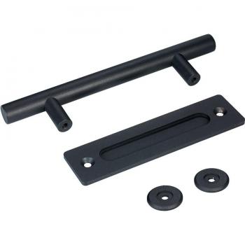 12 Round Pull Bar Handle for Barn Door Hardware