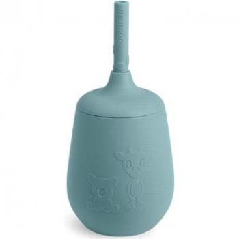 Tazza con cannuccia Nuuroo Adita 230 ml, piombo