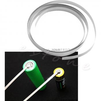 2pcs 1M 8mm x 0.15 Nickel Strip for Li-ion 18650 Battery Welding
