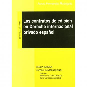 Los contratos de edicion en el derecho internacional privado