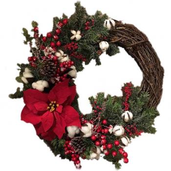 Christmas Door Decoration Wreath