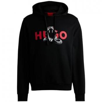 Hugo Sweat à Capuche Noir pour Homme
