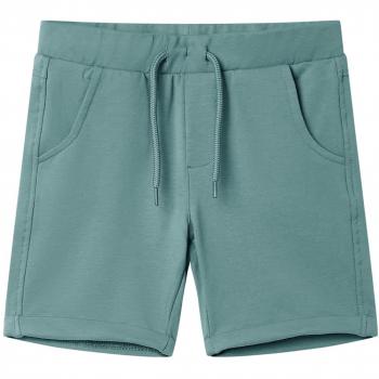 Short Enfant avec Cordon Vieux Pétrole 140