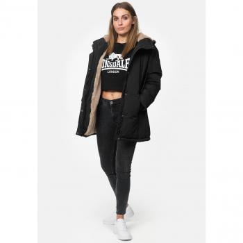 Lonsdale London Tong Winterjacke für Mädchen Schwarz M