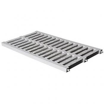 First Plast Grille Légère PVC 9KN – Gris – 300x500 mm