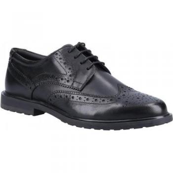 Hush Puppies Meisjes Verity leren brogues 3 UK zwart