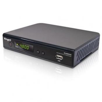 Receptor Satélite Engel RS4800HD con conexión WiFi y USB