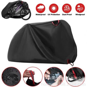 Mountain Bike Protection Cover 170/180/190/200 CM Black Oxford Cloth Dustproof and Waterproof