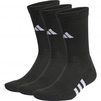 Adidas Mid-Calf Performance Socks (Cushioned, 3-Pack)