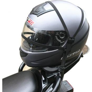 Teleskop Seil Helm Netz Tasche für Motorrad 60CM