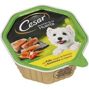 CESAR Tarrina Receta de la Huerta Pollo y verduras 150g