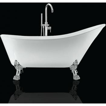 Baignoire Vintage Balmain 161 cm – Pilier de lion métallisé
