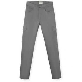 Silbon Grayscale Cargo Pants para Hombre