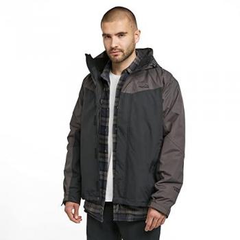 Peter Storm Mens Lakeside 3 in 1 Waterproof Jacket with Rollaway Hood