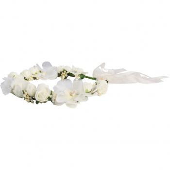 Unregelmäßiges Faux Blumen-Haarband