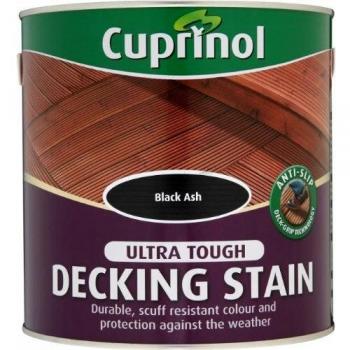 DeckStain Black Ash – CUPRINOL 5122405 2.5 L Anti‑Slip Formula