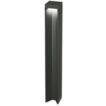 KURT Stehlampe LED Schwarz 12W IP54 neutralweiss