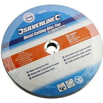 Discos de corte de metal Silverline 5 pzas (230 x 3 x 22,23 mm)