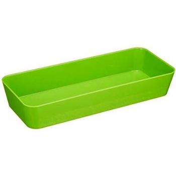 PVC Bac de Rangement Wenko Candy Vert 24 x 10 x 6 cm