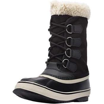 Sorel Winter Carnival Waterproof, Botas de Nieve para Mujer, Negro, 36.5 EU