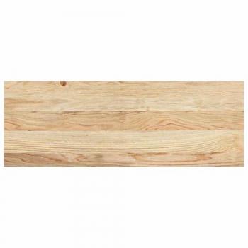 VidaXL 12 pcs Untreated Solid Wood Oak Stair Treads 70x25x2 cm