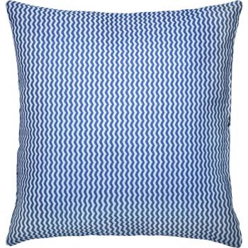 Tissu Wave ERWIN M – Couverture de Coussin Carrée 40 × 40 cm (Bleu)