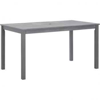 Mesa de Jardín Acacia 140x80 gris lavado