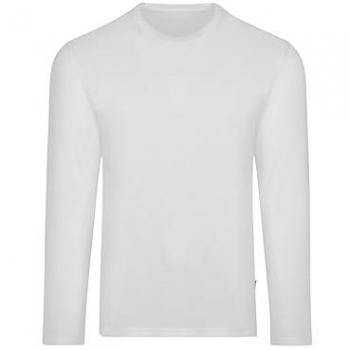 TRIGEMA Basic Langarmshirt aus reiner Baumwolle