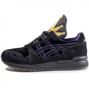 Asics Gel-Lyte Disney Women's Black Leather Sneakers Size UK 3.5