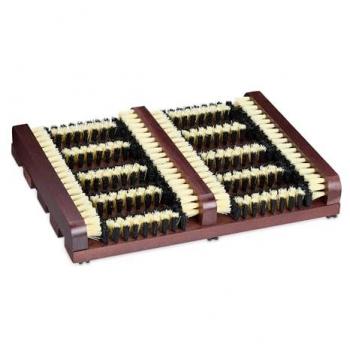 Tappetino Setole Dure Marrone Beige