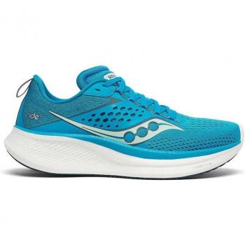 Saucony Ride 17 Femme Bleu Serein