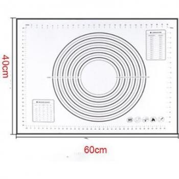 Plancha de silicona para pizza y masas