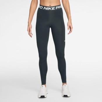 Legging Nike Pro à Taille Mi-Haute en Vert Sombre