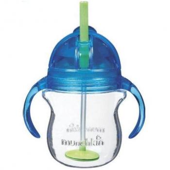 Munchkin Blue 10oz Tip and Sip Cup