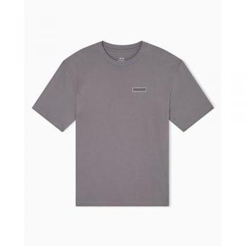 Sleek Gray S Casual Top for Men