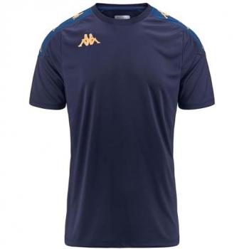 Kappa Gianto Kids’ Blue Cobalt Short Sleeve Shirt (Age 10)
