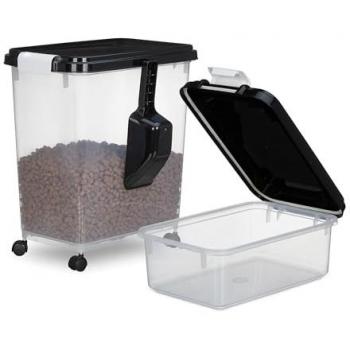 Rangement pratique pour nourriture de chien 10 L et 30 L