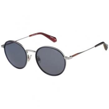 Occhiali da sole Superdry Sds‑501‑006 Satin Med Gun Crystal Blue Flash CAT3