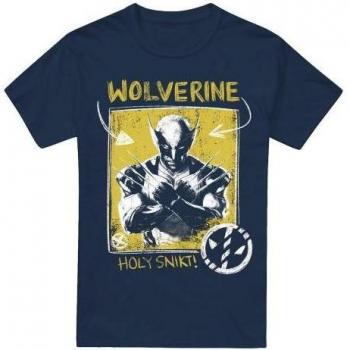 Deadpool Wolverine Holy Snikt Graphic T-Shirt – Small