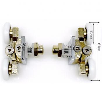 Replacement Shower Wheels 4Pcs