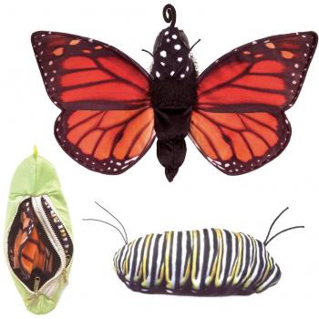 Folkmanis Handpuppe Metamorphose-Schmetterling