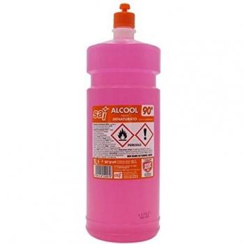Alcohol Etilico Denatured 90° SAI 1 L 0101015