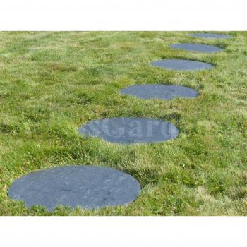 CLASSGARDEN Trittplatte 50 cm Rund – 20er Pack