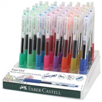 Bolígrafo Roller Gel surtido Faber-Castell con empuñadura de agarre